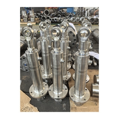 خرید 30MPa سیلندر هیدرولیک تلسکوپی 600mm Stroke قابل تنظیم online manufacture