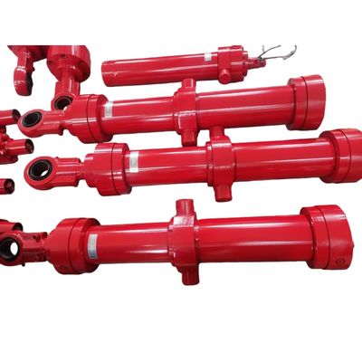 شراء Customized High-Pressure Hydraulic Cylinder with Forging&Casting and Urethane Seal for Heavy Duty Applications online manufacture