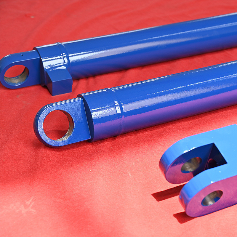 Small Excavator Custom Cylinders 16MPa Telescopic Type 335mm Maximum Stroke