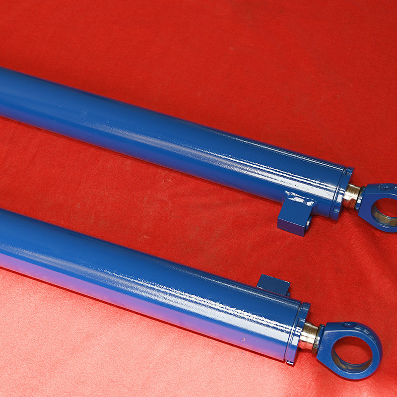 Small Excavator Custom Cylinders 16MPa Telescopic Type 335mm Maximum Stroke