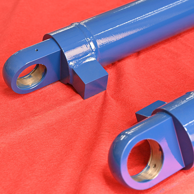 Small Excavator Custom Cylinders 16MPa Telescopic Type 335mm Maximum Stroke