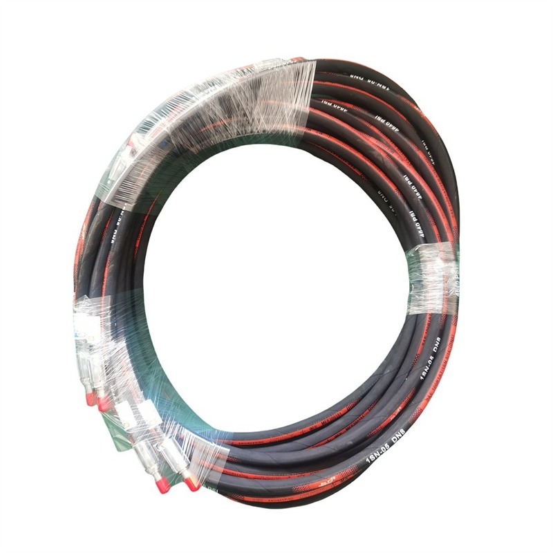 High Pressure Hydraulic Rubber Hose Assembly for Machinery