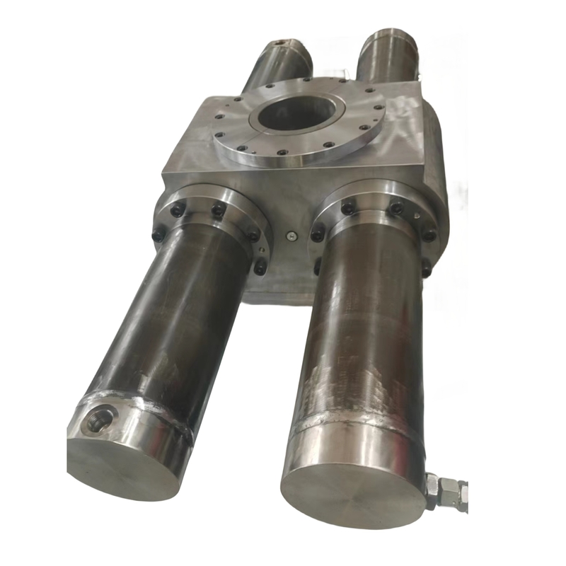 Oem 140-180 Double Rack Swing Hydraulic Cylinder with Auto Leveling System